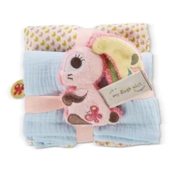 NICI My First Nici>Greifling Hase Hopsali Mit 2-Er Set Mulltucher