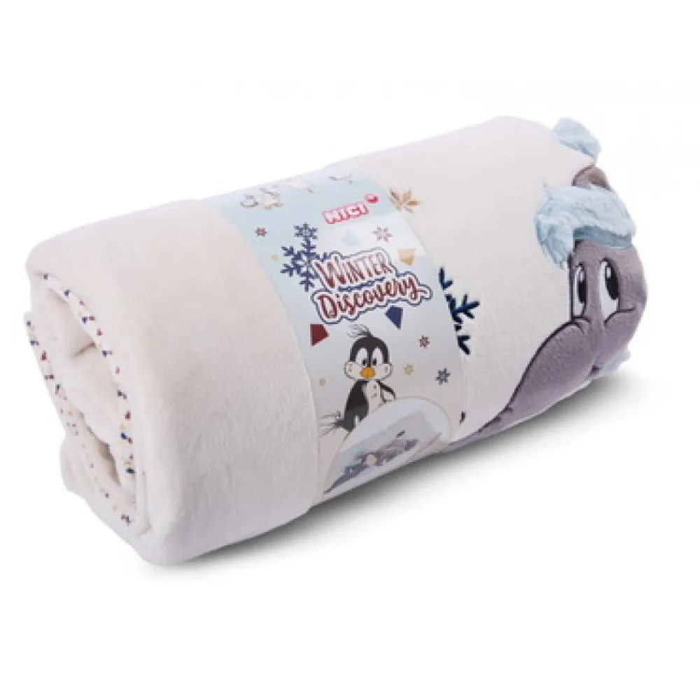 NICI Kuscheldecken>Pluschdecke Elefant Amadou