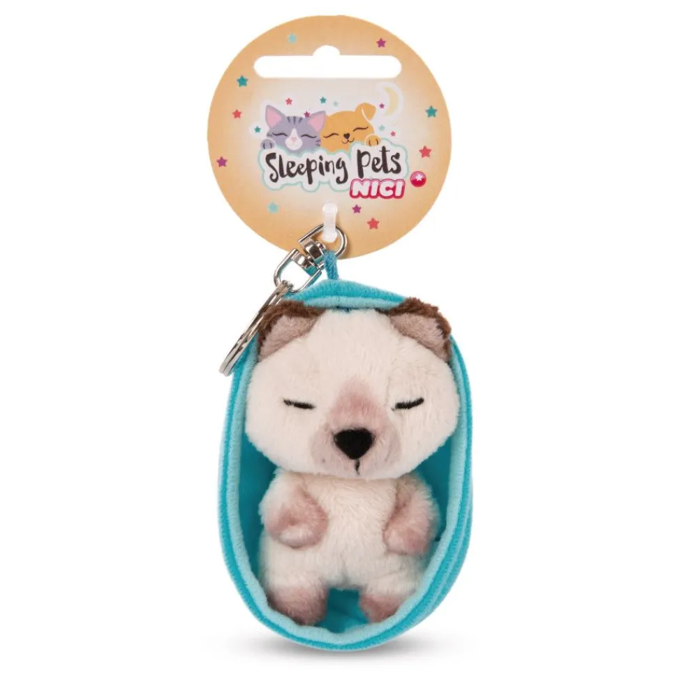 NICI My Nici Pets>Schlusselanhanger Sleeping Pets Siam Katze